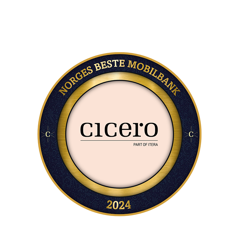 Cicero kårer SpareBank 1 til Norges beste mobilbank 2024